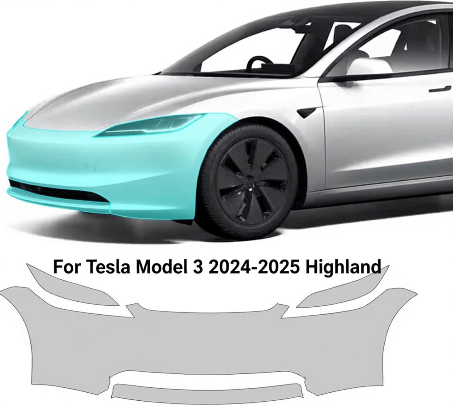 Paint Model Kit - Untuk Tesla Model 3 2024-2025 Highland