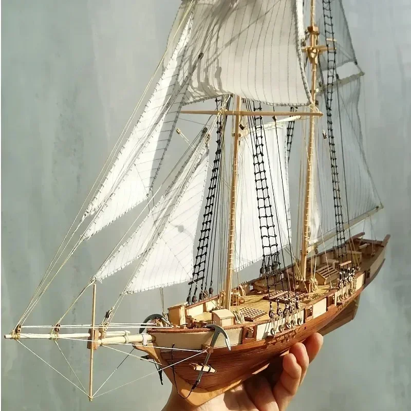 Model Kit Yacht - Kit Bangunan Model Perahu Layar Antik