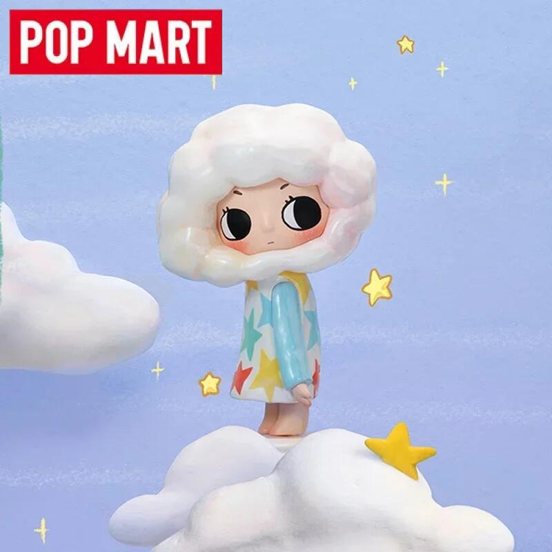 Model Kit Anime Girl - POPMART Nyotas Flauschige Life Series Kotak