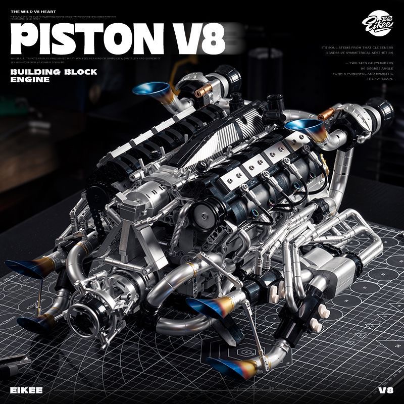 Kit Blok Bangunan Mesin Superc - Model Kit Engine ulasan dan harga