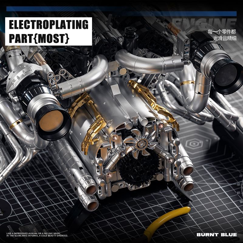 Kit Blok Bangunan Mesin Superc - Model Kit Engine ulasan dan harga