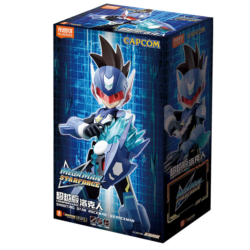 BLOKEE ROCKMAN Model kit 17cm/ - Model Kit Ultraman Zero ulasan dan harga