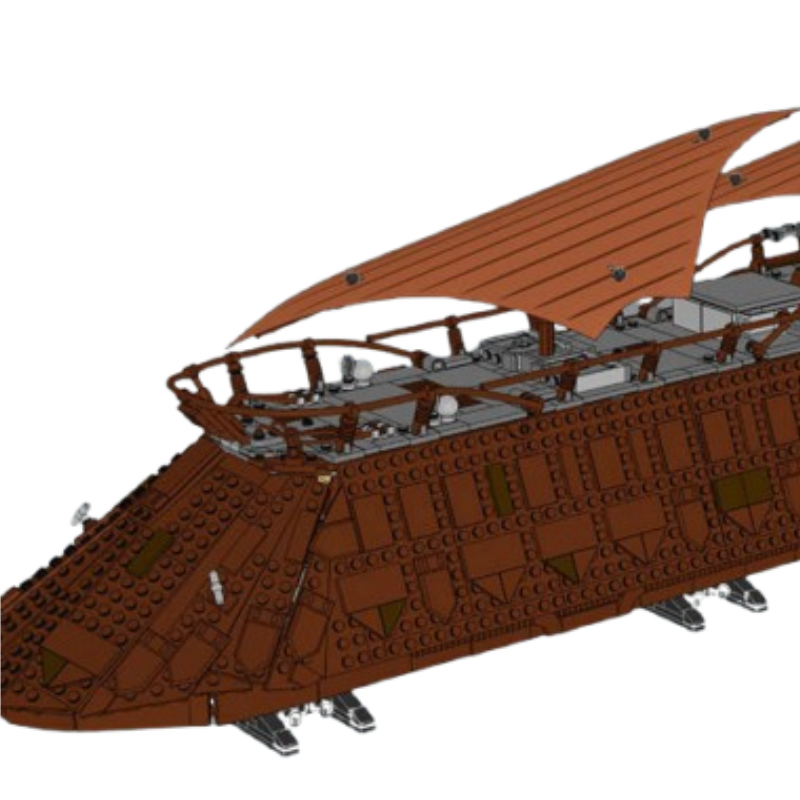 Set Blok Bangunan Kapal Layar  - Model Kit Yacht ulasan dan harga