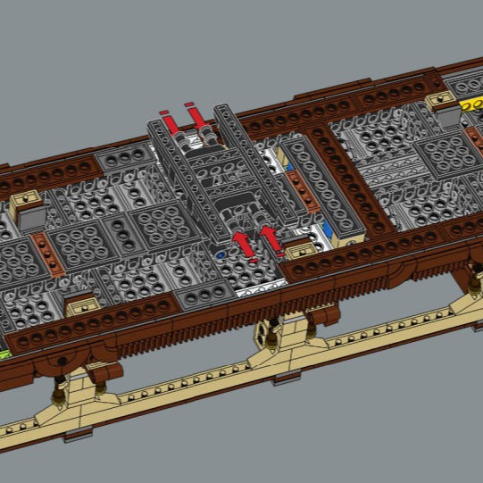 Set Blok Bangunan Kapal Layar  - Model Kit Yacht ulasan dan harga