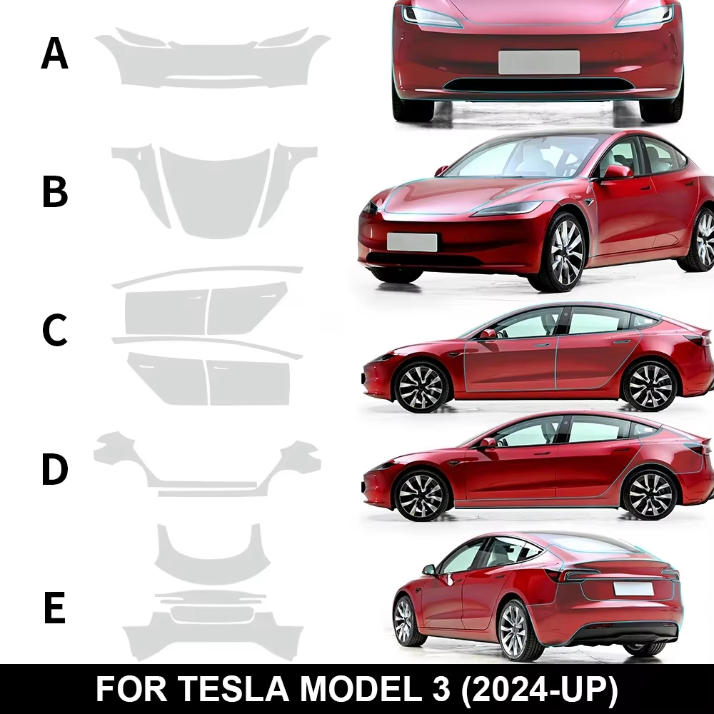 Untuk Tesla Model 3 2024-2025  - Paint Model Kit ulasan dan harga