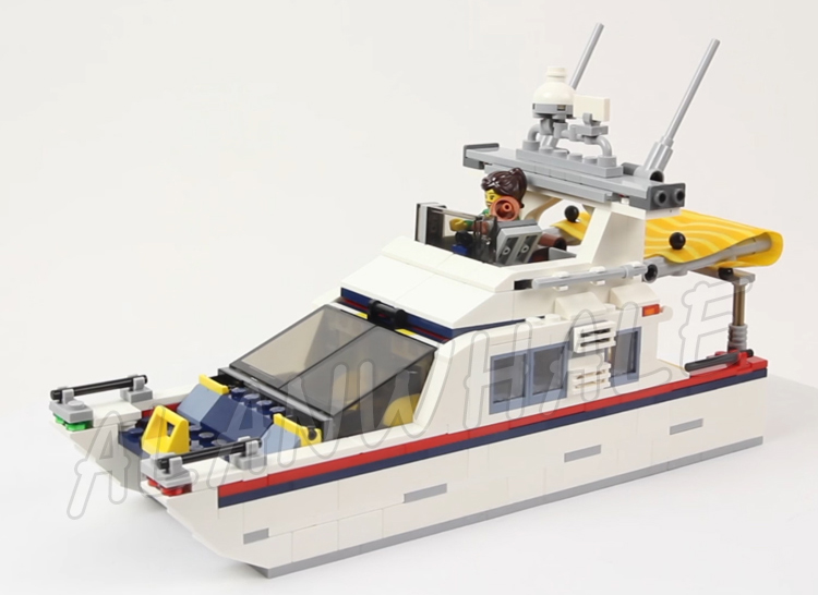 792pcs 3in1 Kreatif Liburan Sa - Model Kit Yacht ulasan dan harga