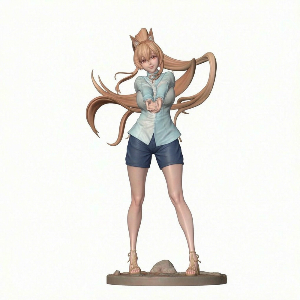 Set Miniatur Gadis Bertelinga  - Model Kit Fantasy ulasan dan harga