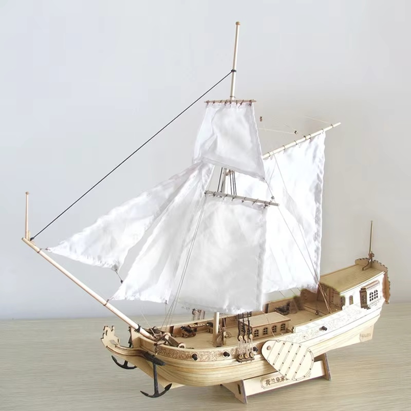 Kit Model Perakitan Kayu Perah - Model Kit Yacht ulasan dan harga