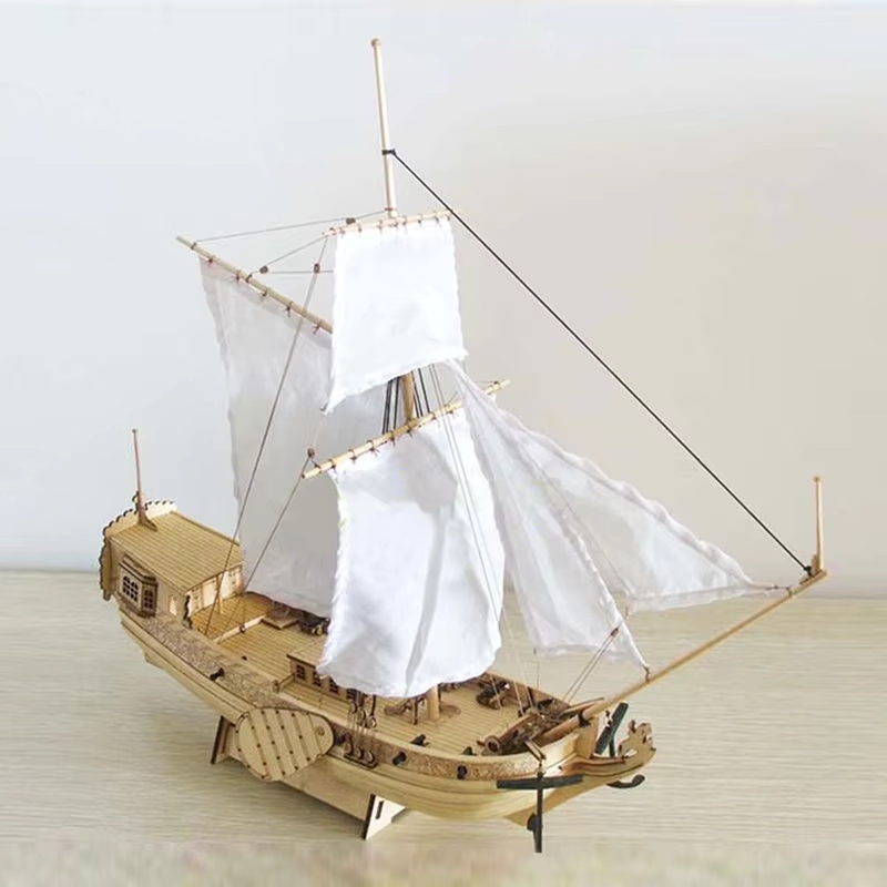 Kit Model Perakitan Kayu Perah - Model Kit Yacht ulasan dan harga