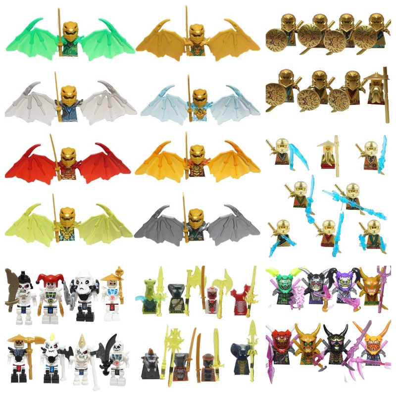 104 PCS set boneka ninja dari  - Model Kit Fantasy ulasan dan harga