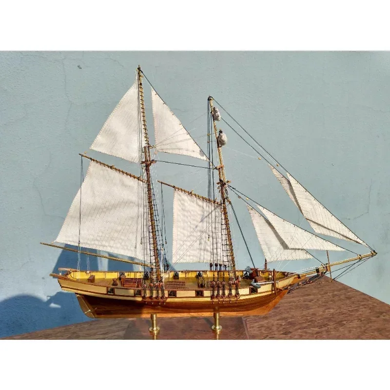 Kit Bangunan Model Perahu Laya - Model Kit Yacht ulasan dan harga