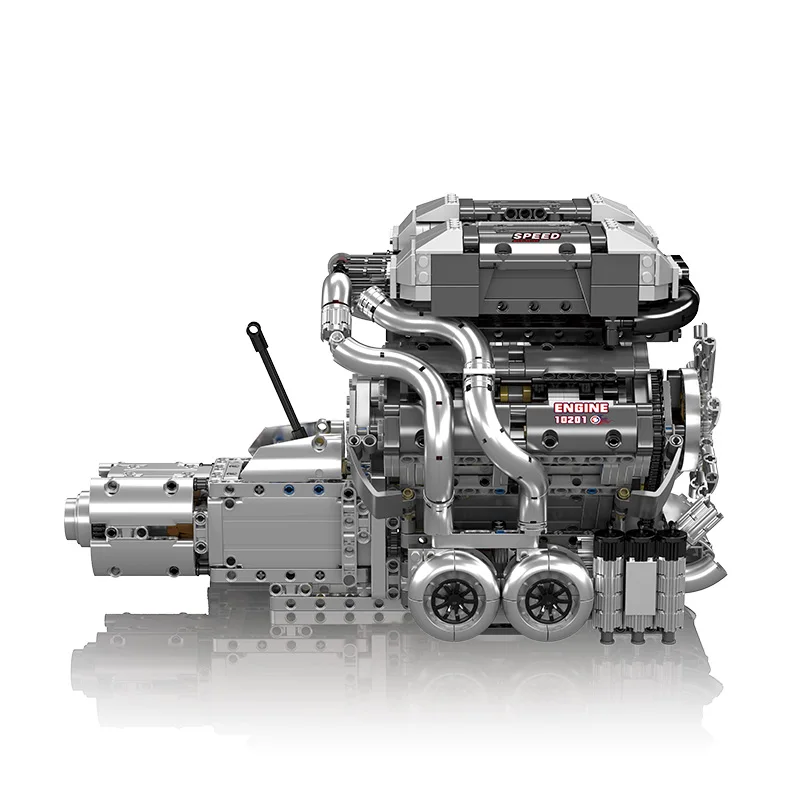 Mould King10201 Super Sports C - Model Kit Engine ulasan dan harga