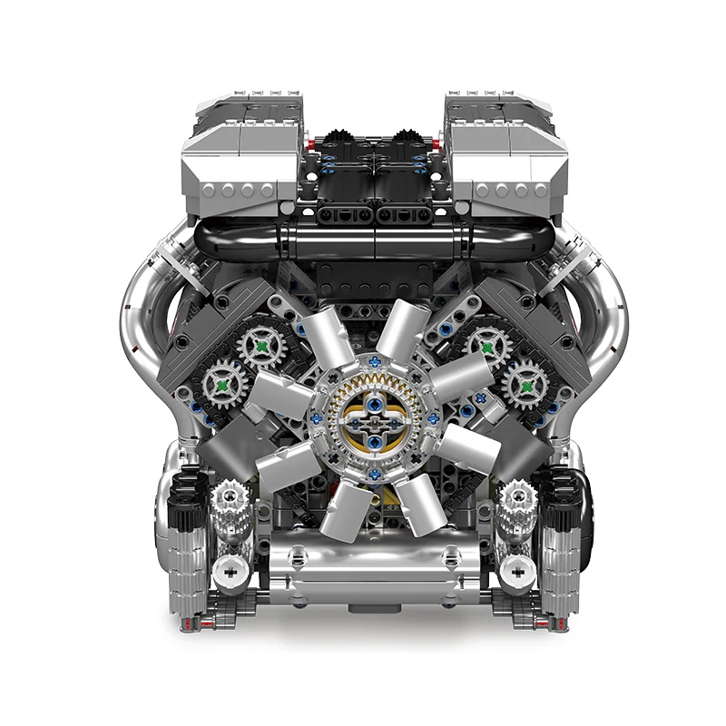 Mould King10201 Super Sports C - Model Kit Engine ulasan dan harga