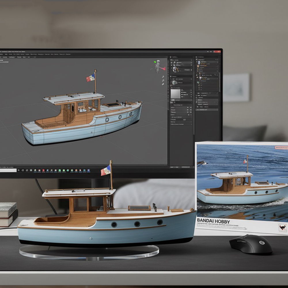Perahu RC 70cm Kapal Pesiar Kl - Model Kit Yacht ulasan dan harga